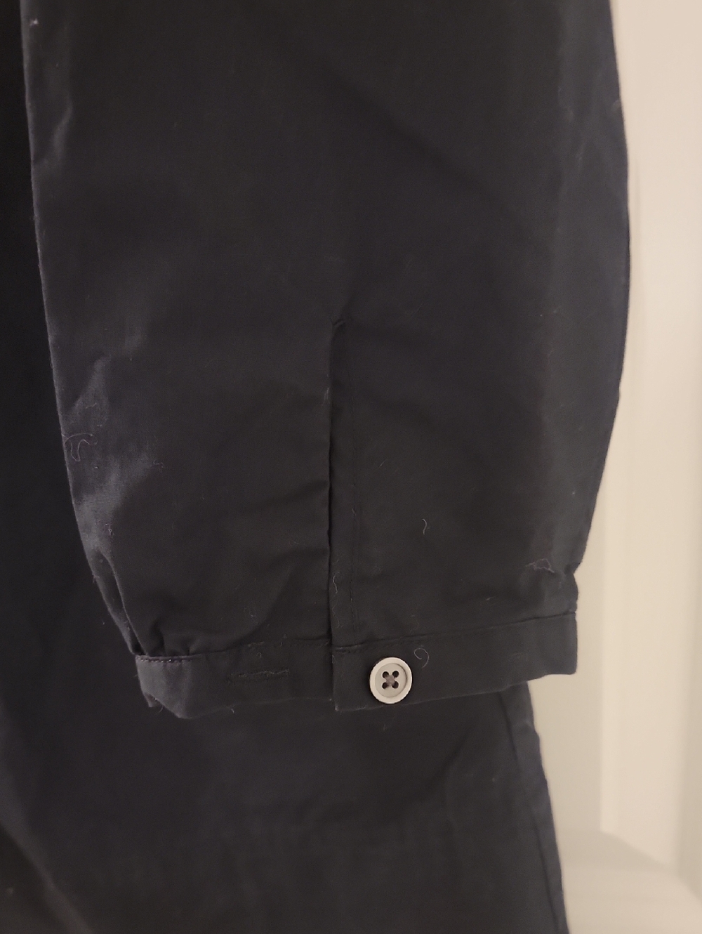 Banana Republic Black Drawstring Neck Dress - Picture 3 of 5